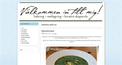 Desktop Screenshot of helenas-web.nu